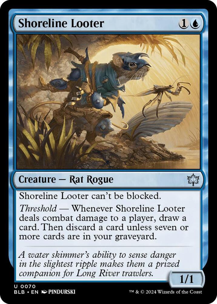 Shoreline Looter 70 (Bloomburrow) 