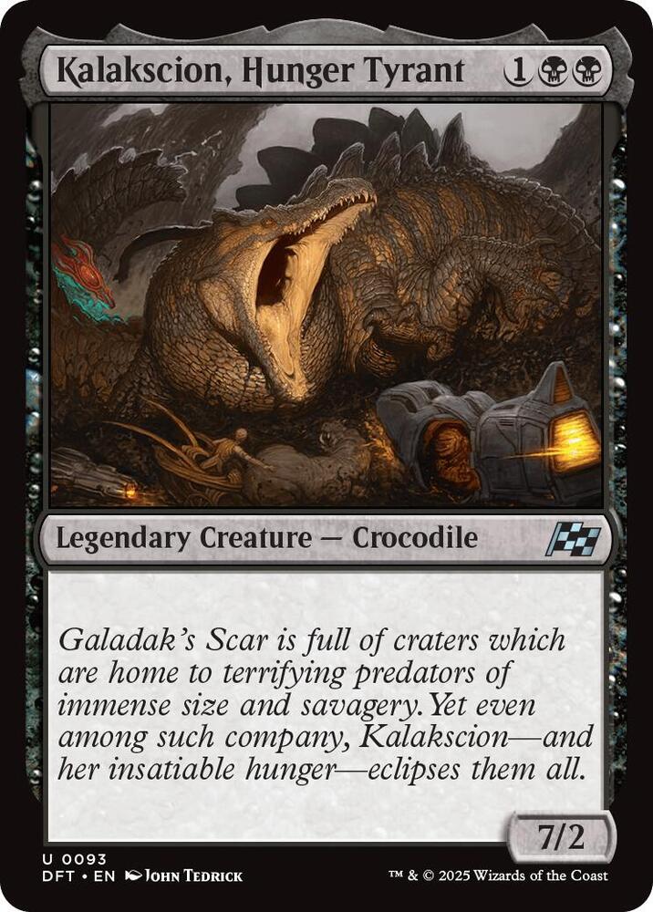Kalakscion, Hunger Tyrant 93/291 (Aetherdrift)  - Foil