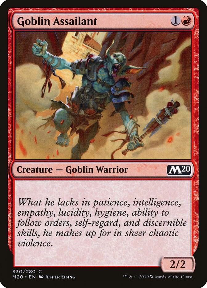Goblin Assailant 330/280 (Core Set 2020) 