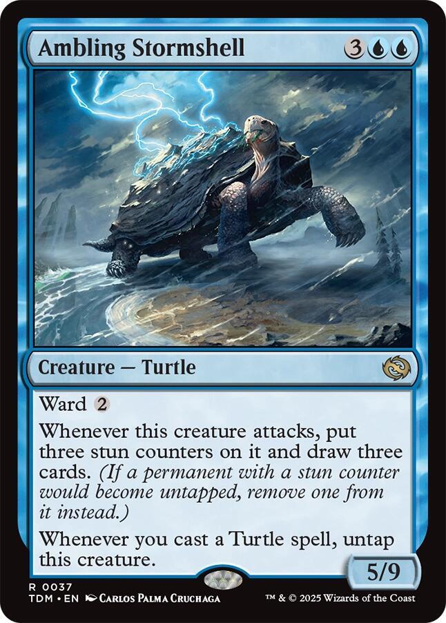 Ambling Stormshell 37/291 (Tarkir: Dragonstorm) 