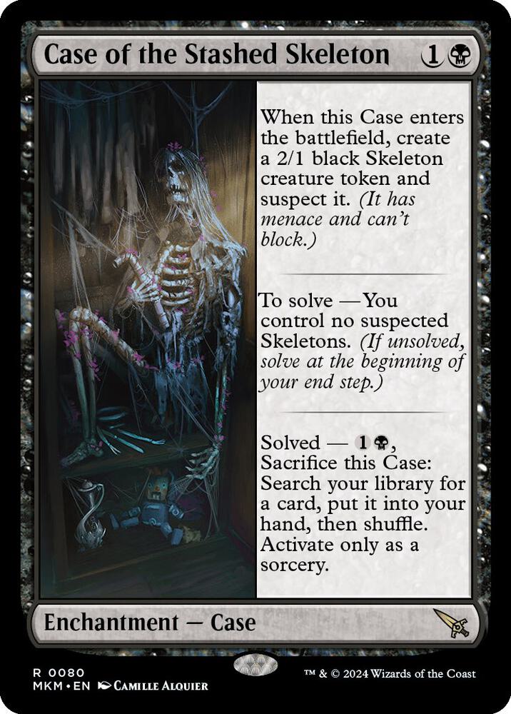 Case of the Stashed Skeleton 80/286 (Murders at Karlov Manor) 