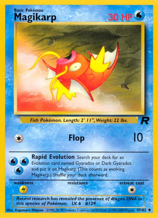 Magikarp 47/82 (Team Rocket)  - Unlimited