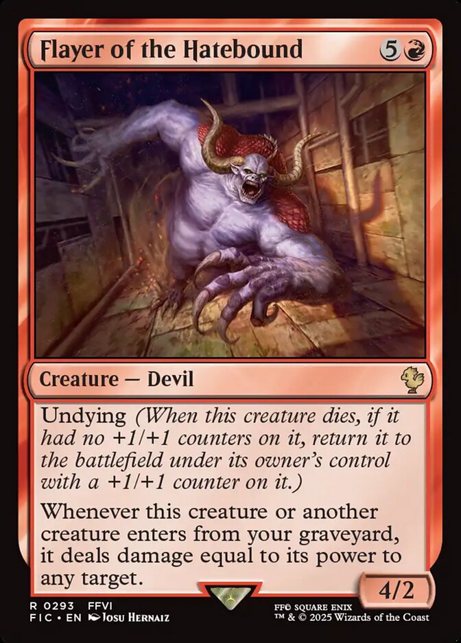 Flayer of the Hatebound Duplicate 293 (Commander: FINAL FANTASY)  - Foil