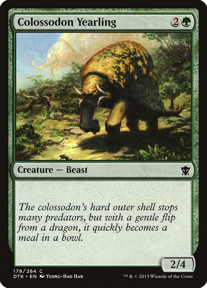Colossodon Yearling 178 (Dragons of Tarkir) 