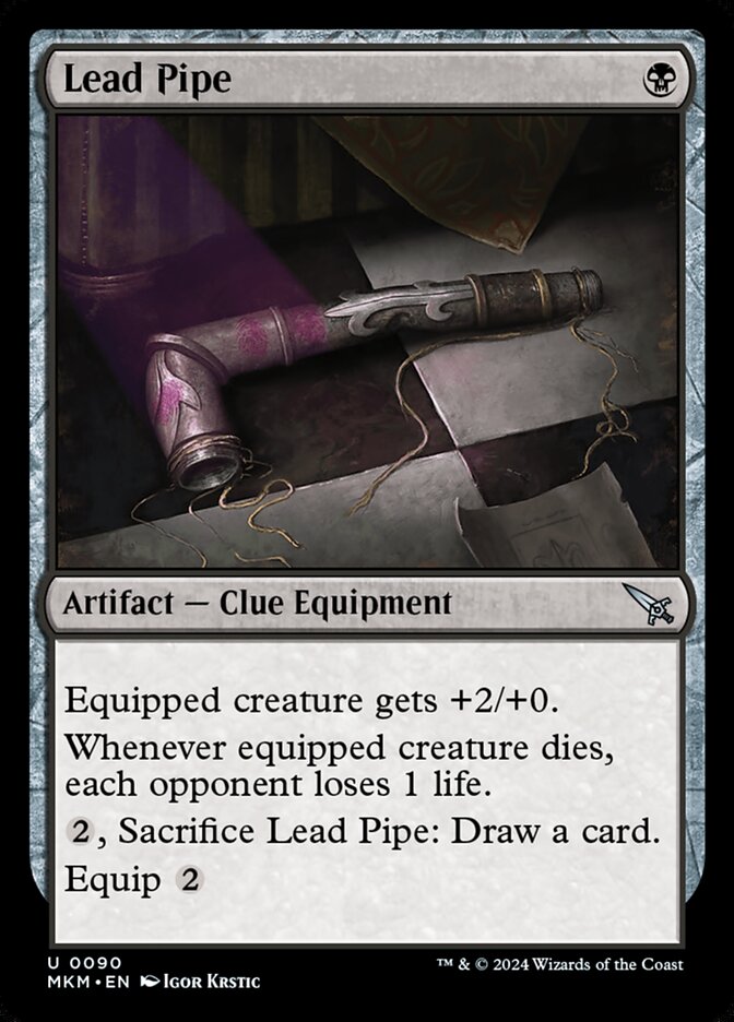 Lead Pipe 90/286 (Murders at Karlov Manor) 