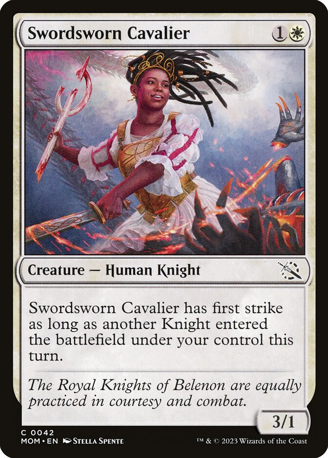 Swordsworn Cavalier 42/291 (March of the Machine) 
