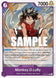 Monkey.D.Luffy OP03-070 (Pillars of Strength)  - Foil