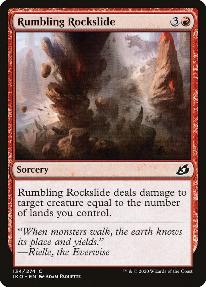 Rumbling Rockslide 134/274 (Ikoria: Lair of Behemoths) 