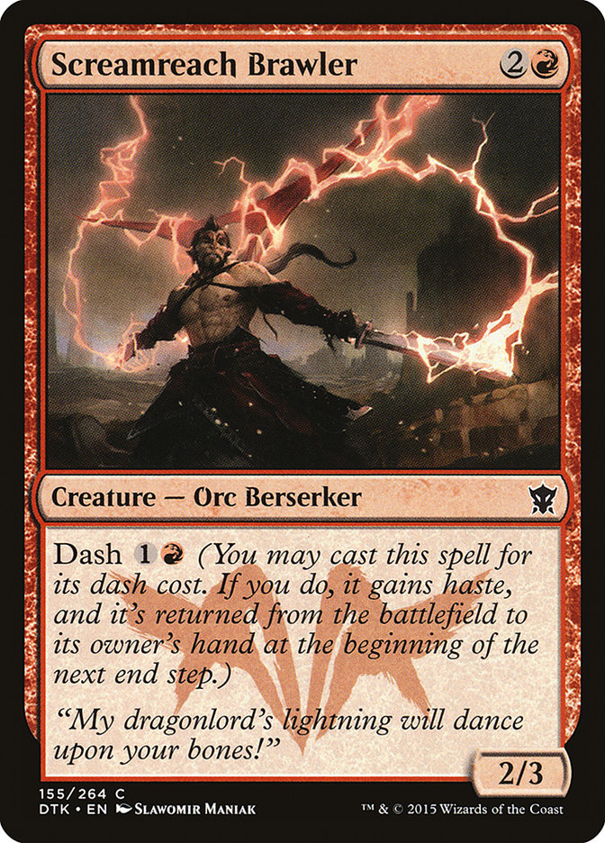Screamreach Brawler 155/264 (Dragons of Tarkir) 