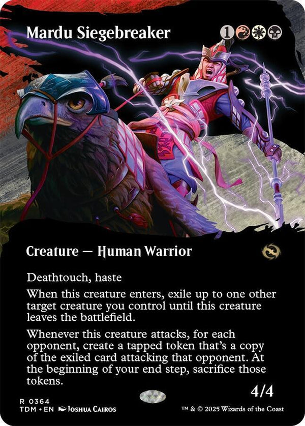 Mardu Siegebreaker 364 (Tarkir: Dragonstorm)  - Borderless