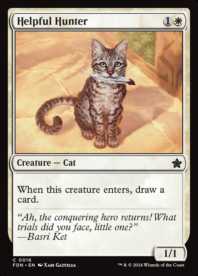 Helpful Hunter 16/291 (Foundations) 