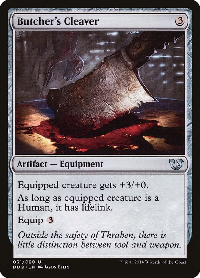 Butchers Cleaver 31/80 (Duel Decks: Blessed vs. Cursed) 