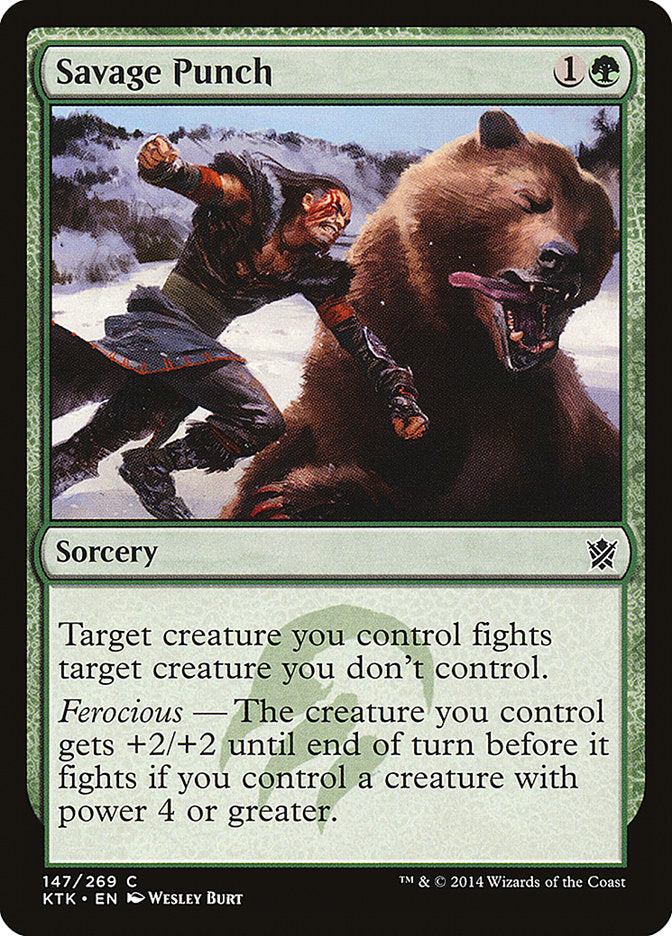 Savage Punch 147/269 (Khans of Tarkir) 