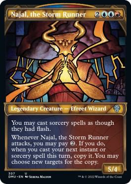 Najal the Storm Runner Showcase 307/281 (Dominaria United) 