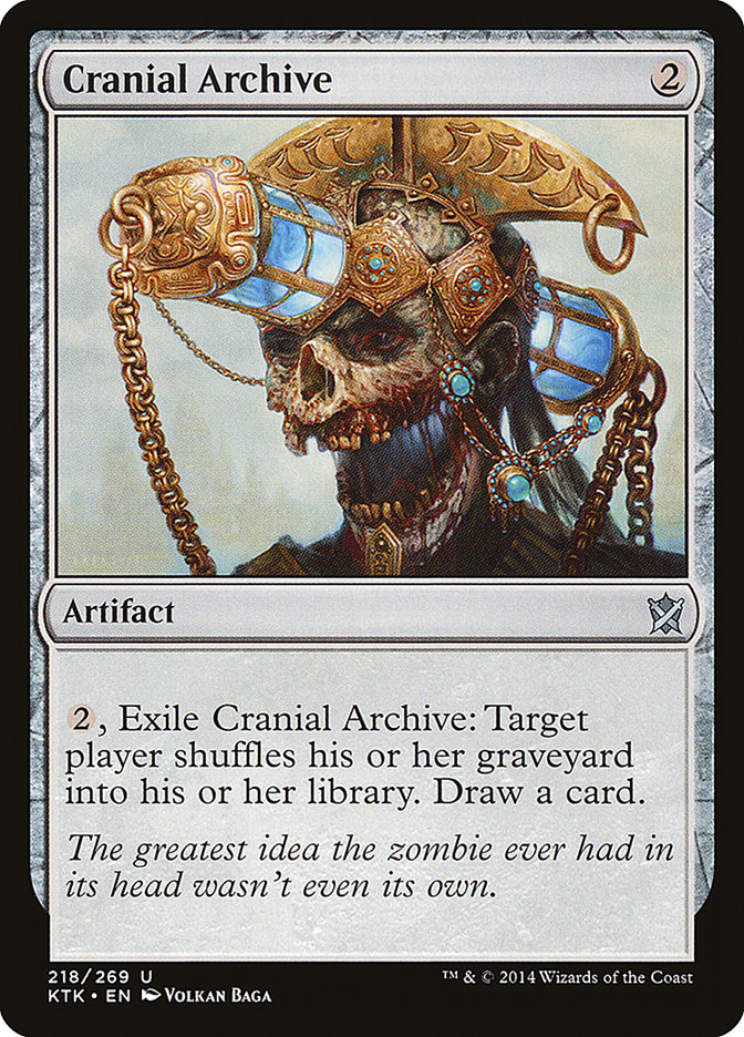 Cranial Archive 218 (Khans of Tarkir) 