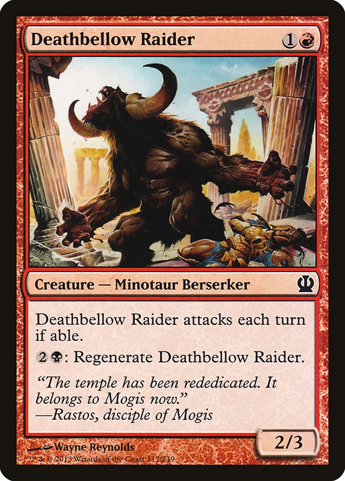 Deathbellow Raider 117/249 (Theros) 