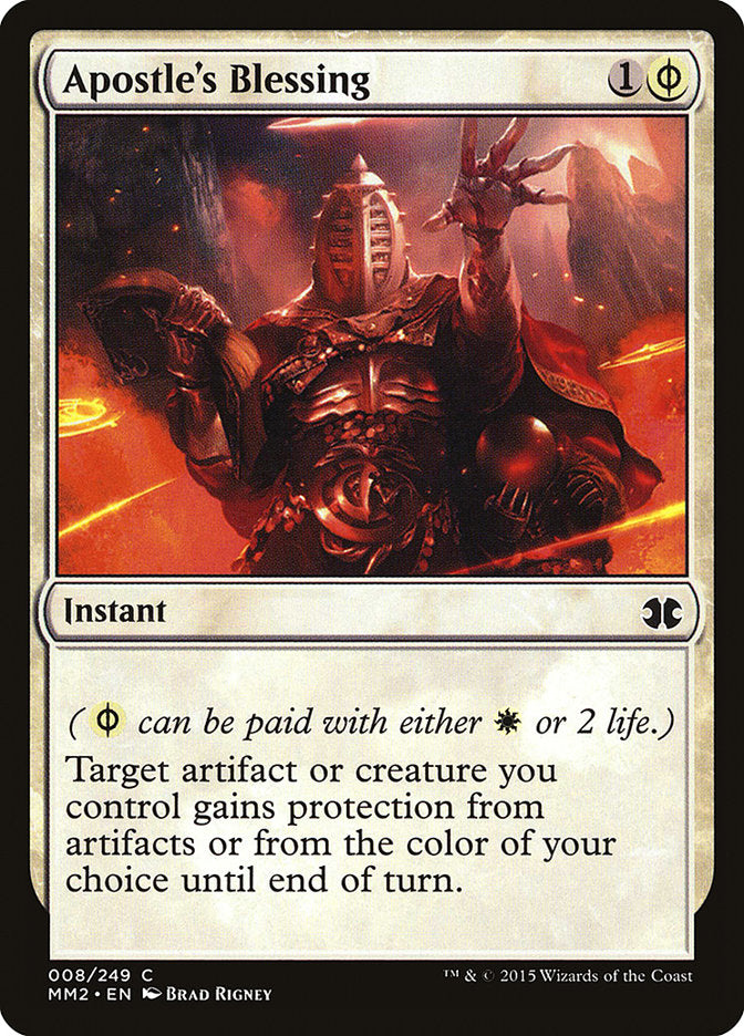Apostle's Blessing 8/249 (Modern Masters 2015) 