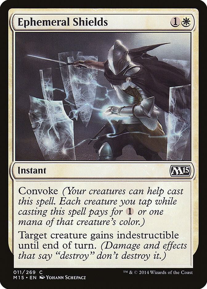 Ephemeral Shields 11/269 (Magic 2015 (M15)) 