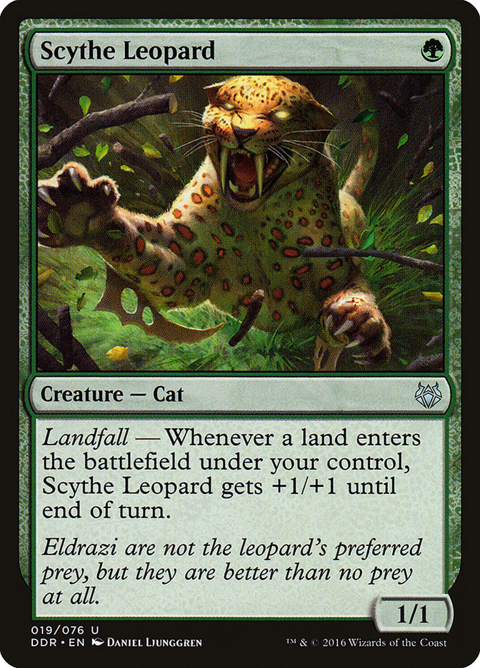Scythe Leopard 19/76 (Duel Decks: Nissa vs. Ob Nixilis) 
