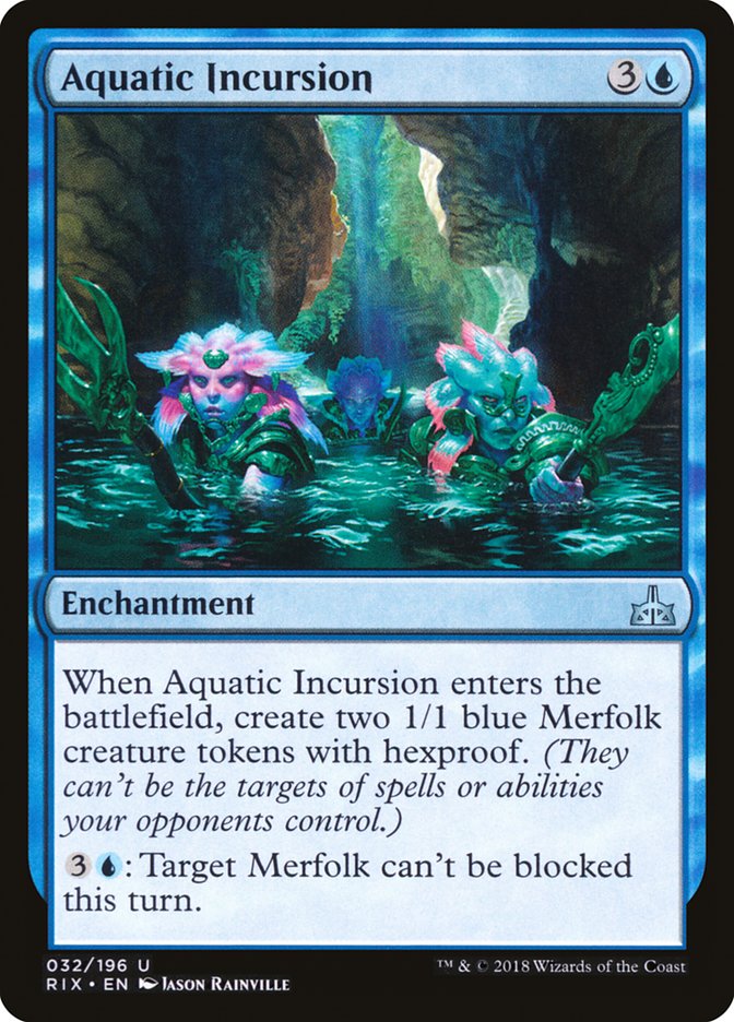 Aquatic Incursion 32/196 (Rivals of Ixalan) 