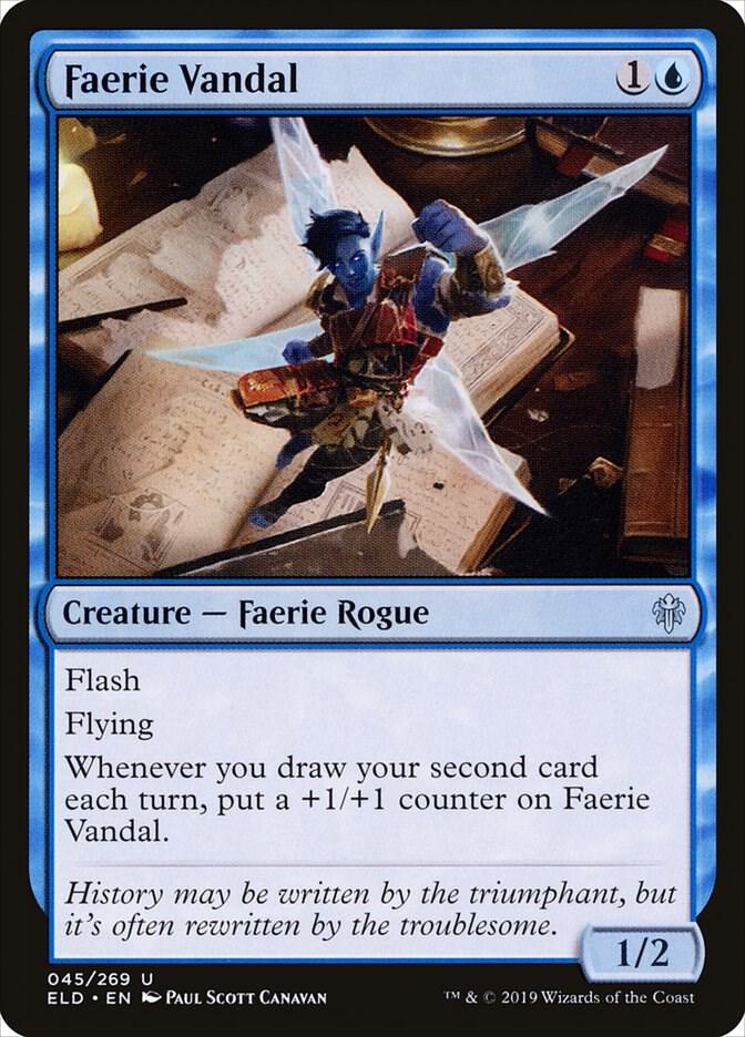 Faerie Vandal 45/269 (Throne of Eldraine) 