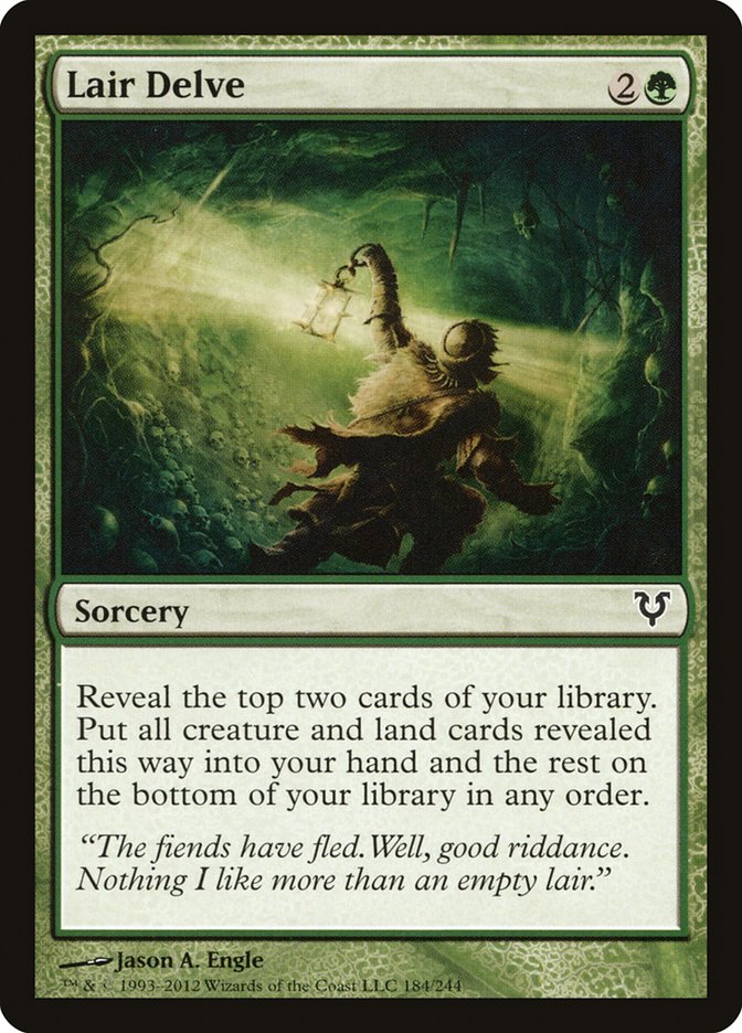 Lair Delve 184/244 (Avacyn Restored) 