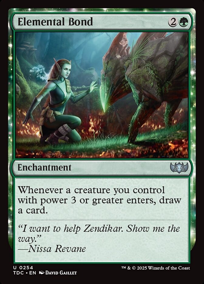 Elemental Bond 254/413 (Commander: Tarkir: Dragonstorm) 
