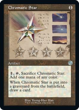 Chromatic Star Schematic 74/63 (The Brothers' War: Retro Frame Artifacts) 