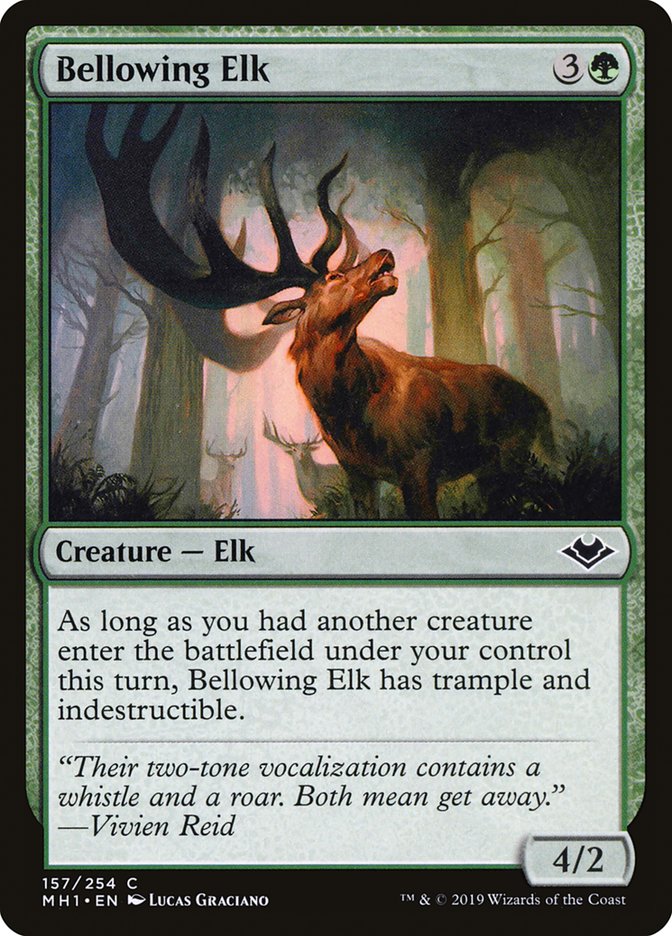 Bellowing Elk 157/254 (Modern Horizons) 
