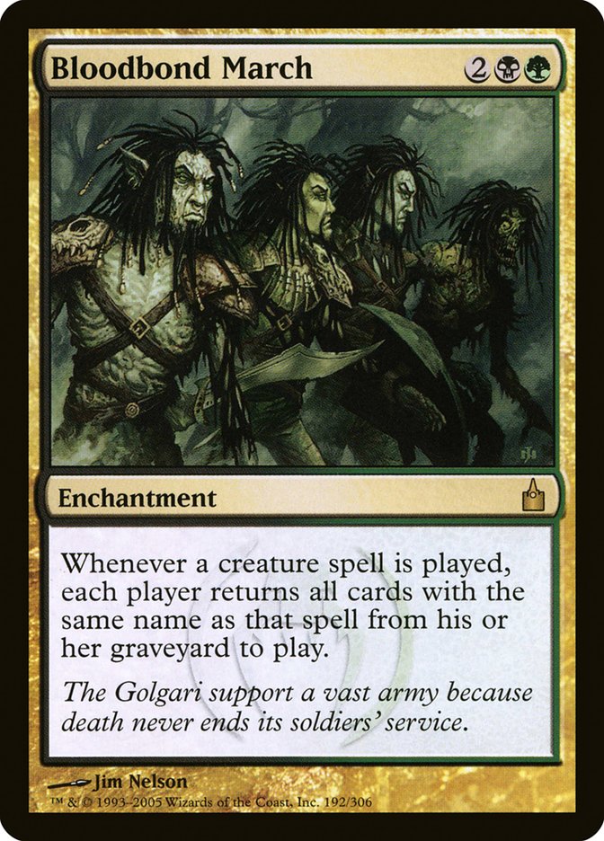 Bloodbond March 192/306 (Ravnica: City of Guilds) 