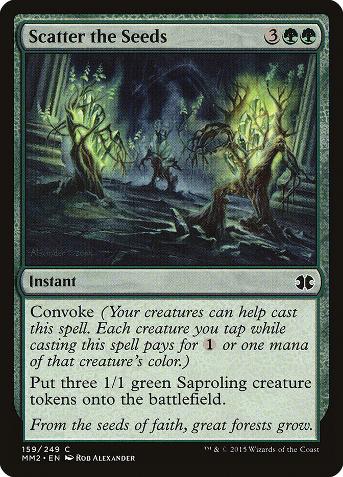 Scatter the Seeds 159/249 (Modern Masters 2015) 