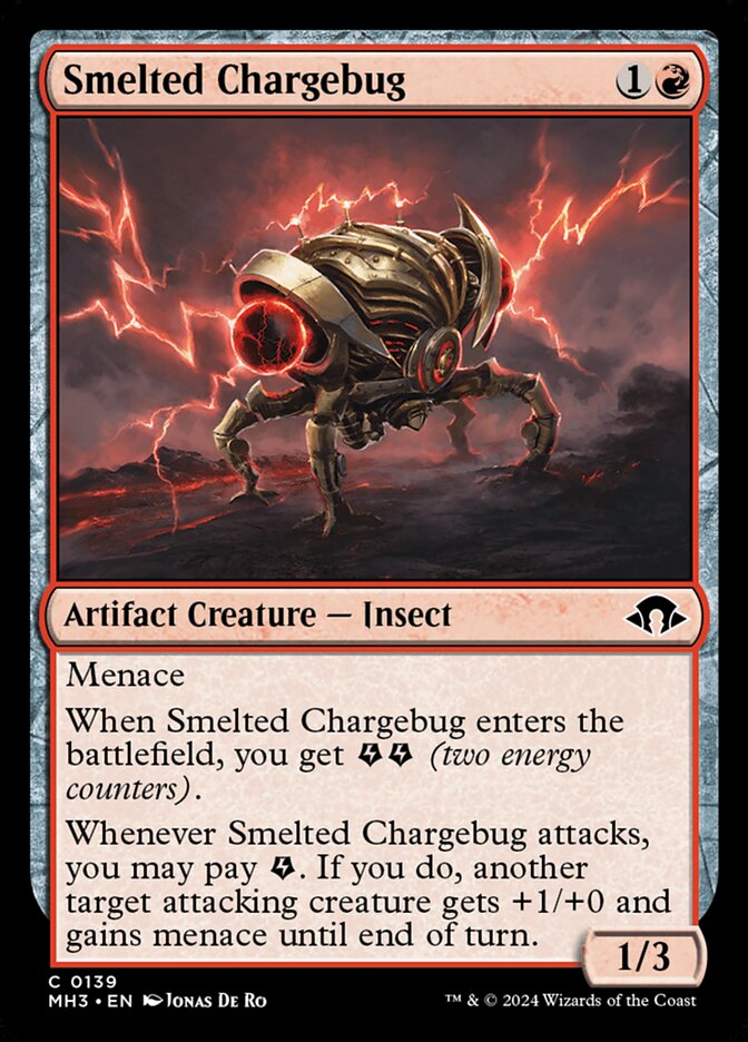 Smelted Chargebug 139/319 (Modern Horizons 3) 