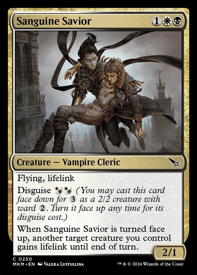 Sanguine Savior 230/286 (Murders at Karlov Manor) 