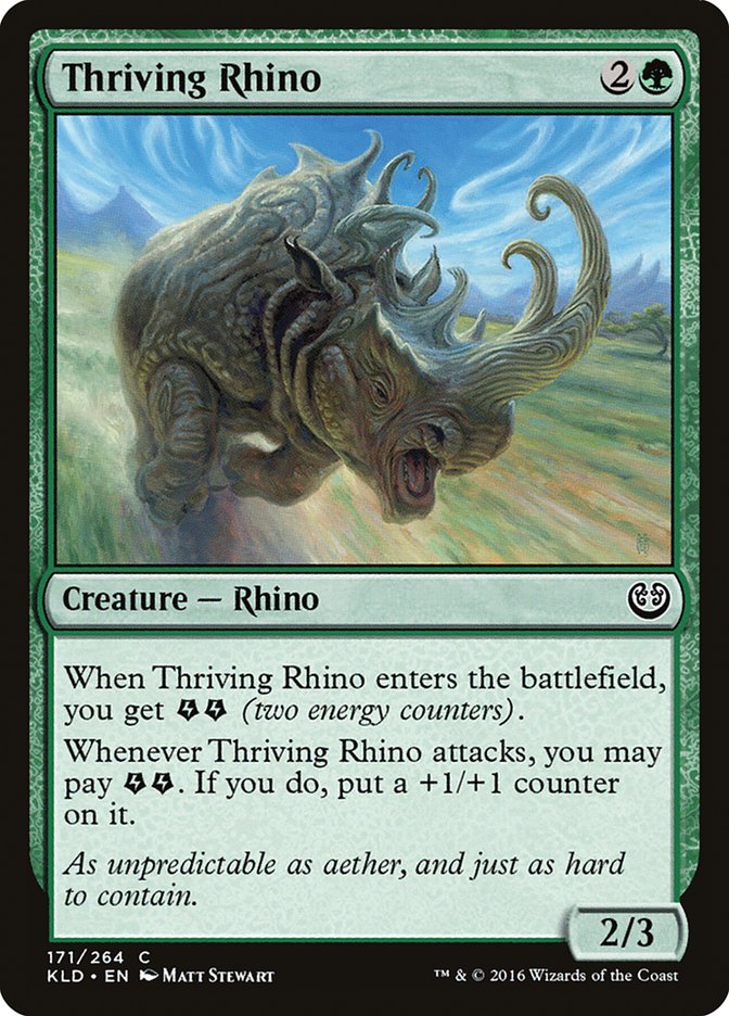 Thriving Rhino 171/264 (Kaladesh) 