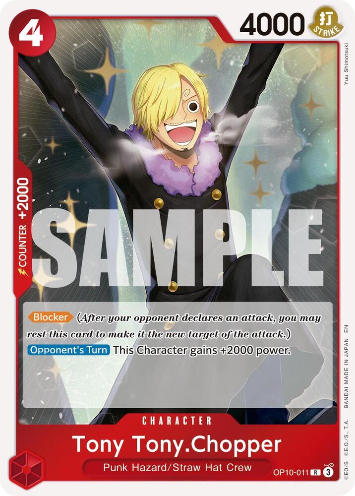Tony Tony.Chopper (Reprint) OP10-011 (Premium Booster -The Best- Vol. 2)  - Foil