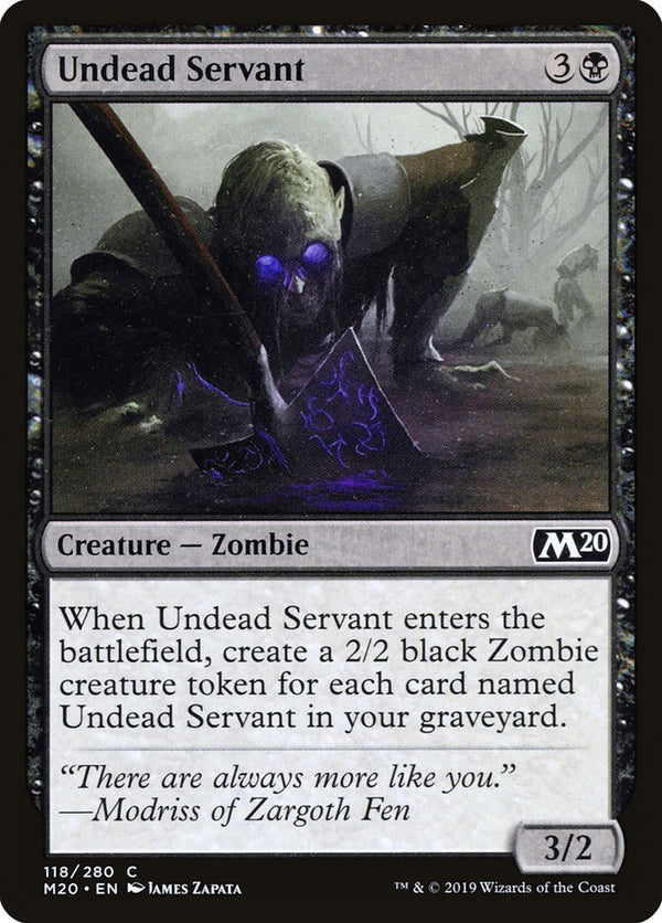 Undead Servant 118/280 (Core Set 2020) 