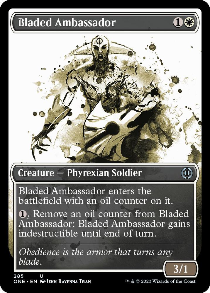 Bladed Ambassador 285/271 (Phyrexia: All Will Be One)  - Showcase