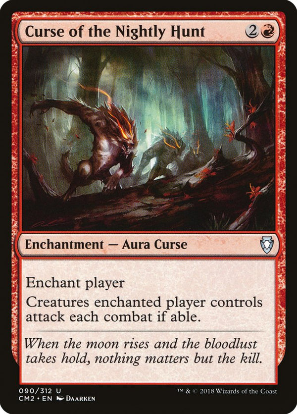 Curse of the Nightly Hunt 90/312 (Commander Anthology Volume II) 