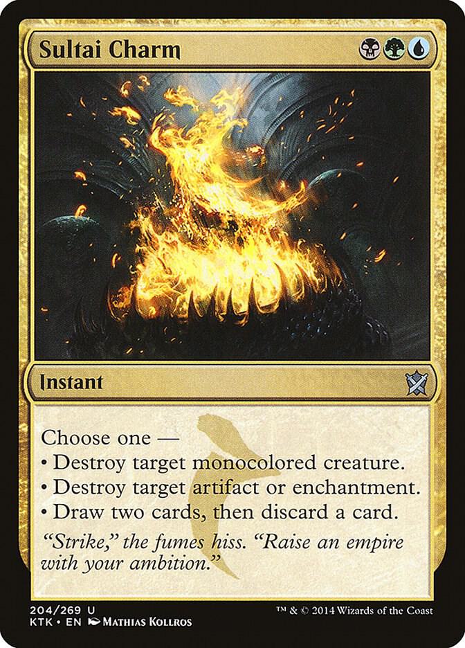 Sultai Charm 204/269 (Khans of Tarkir) 