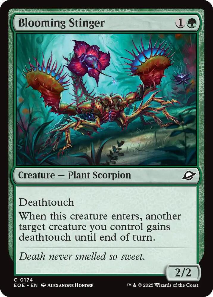 Blooming Stinger 174/276 (Edge of Eternities) 