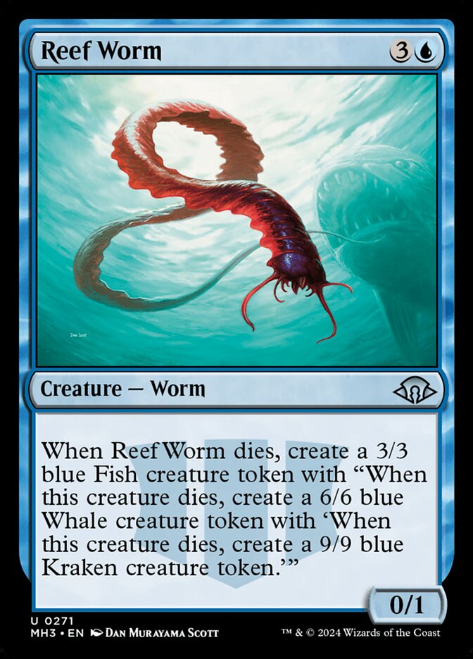 Reef Worm 271/319 (Modern Horizons 3) 