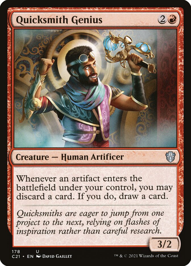 Quicksmith Genius 178/81 (Commander 2021) 