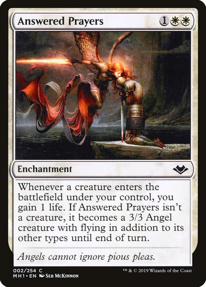 Answered Prayers 2/254 (Modern Horizons) 
