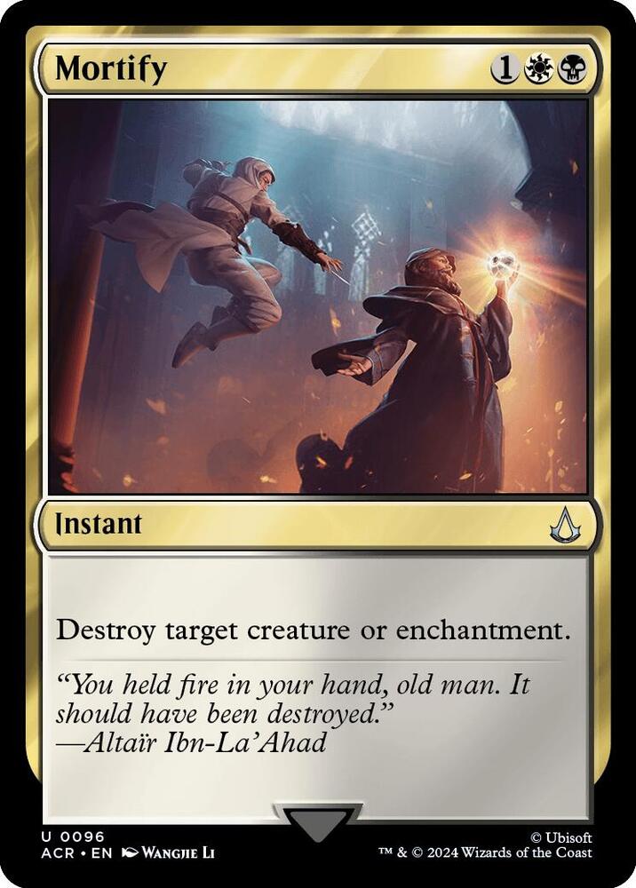 Mortify 96/110 (Universes Beyond: Assassin's Creed)  - Foil