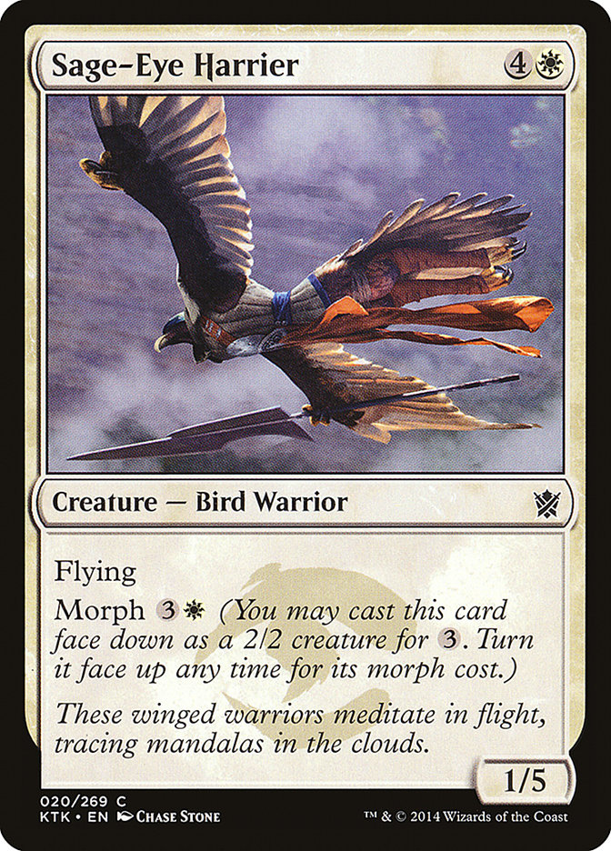Sage-Eye Harrier 20/269 (Khans of Tarkir) 