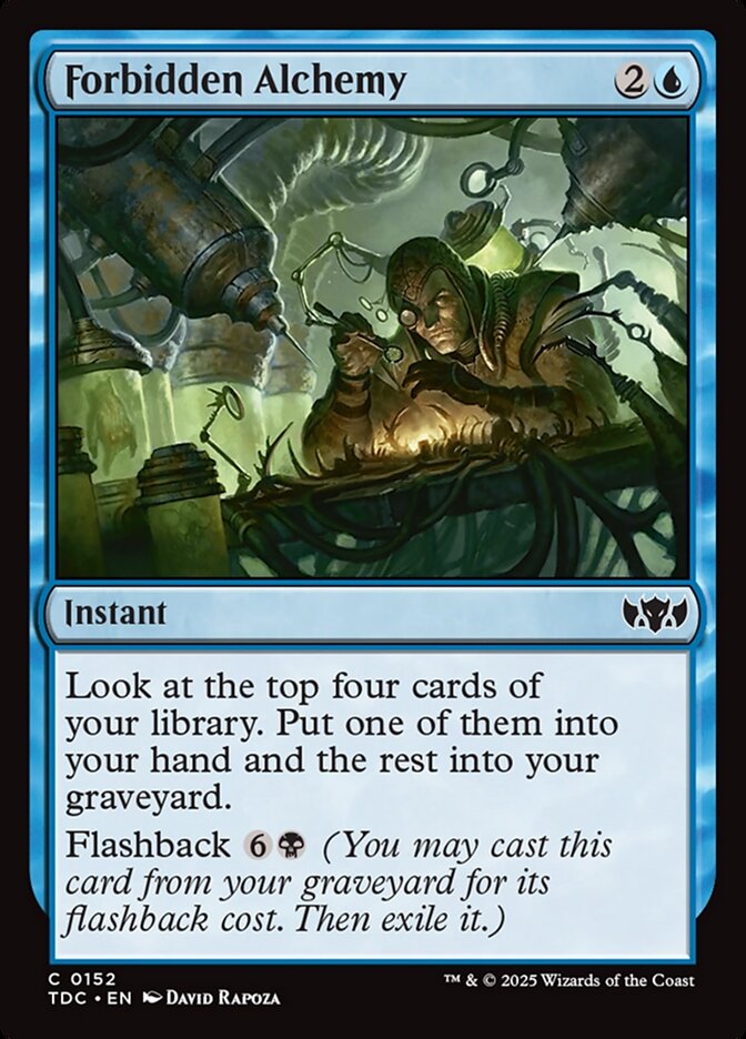 Forbidden Alchemy 152/413 (Commander: Tarkir: Dragonstorm) 