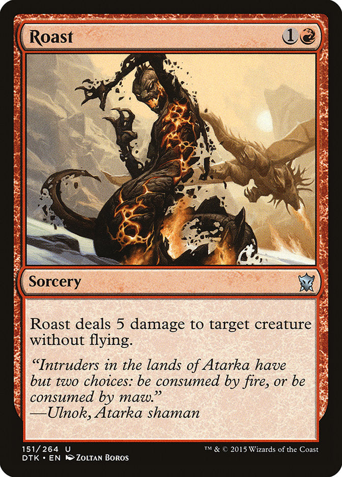 Roast 151/264 (Dragons of Tarkir) 