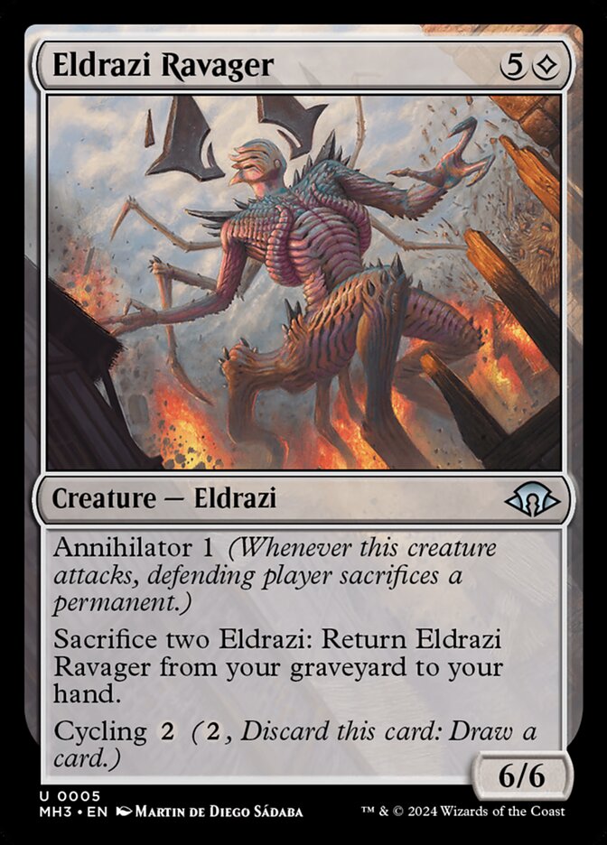 Eldrazi Ravager 5/319 (Modern Horizons 3) 