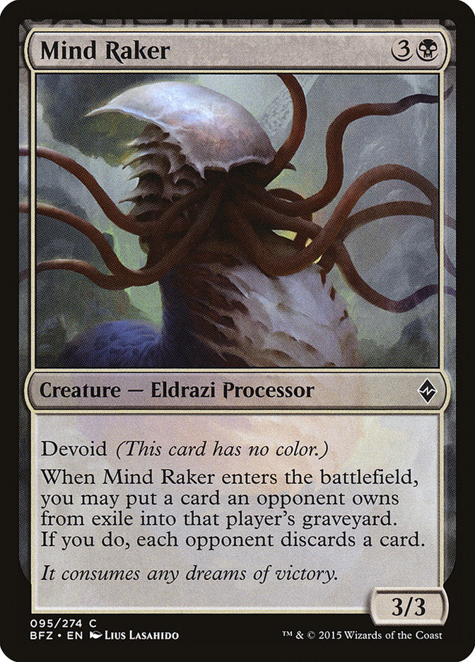 Mind Raker 95/274 (Battle for Zendikar) 