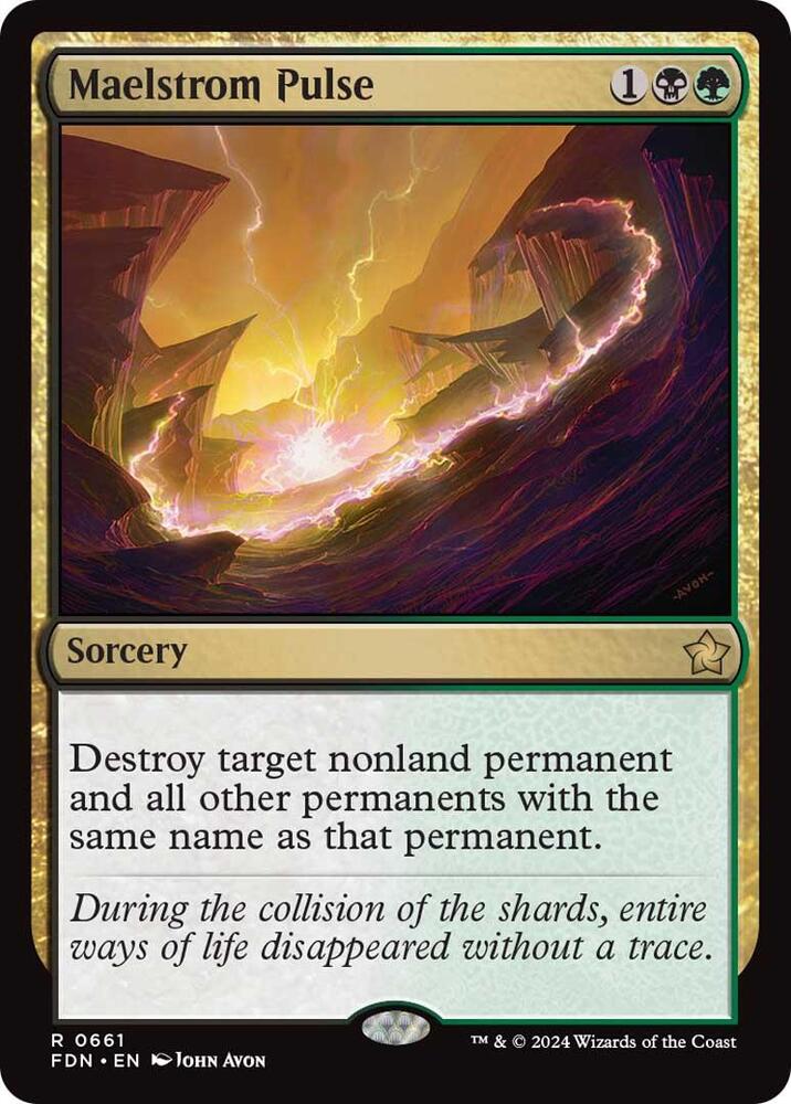 Maelstrom Pulse 661/291 (Foundations) 